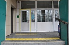 Контурная маркировка входных дверей  